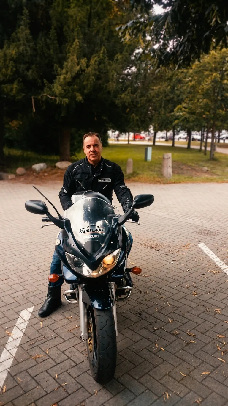 Fahrlehrer Dirk Bergau, Inhaber der Intensivfahrschule in Greifswald